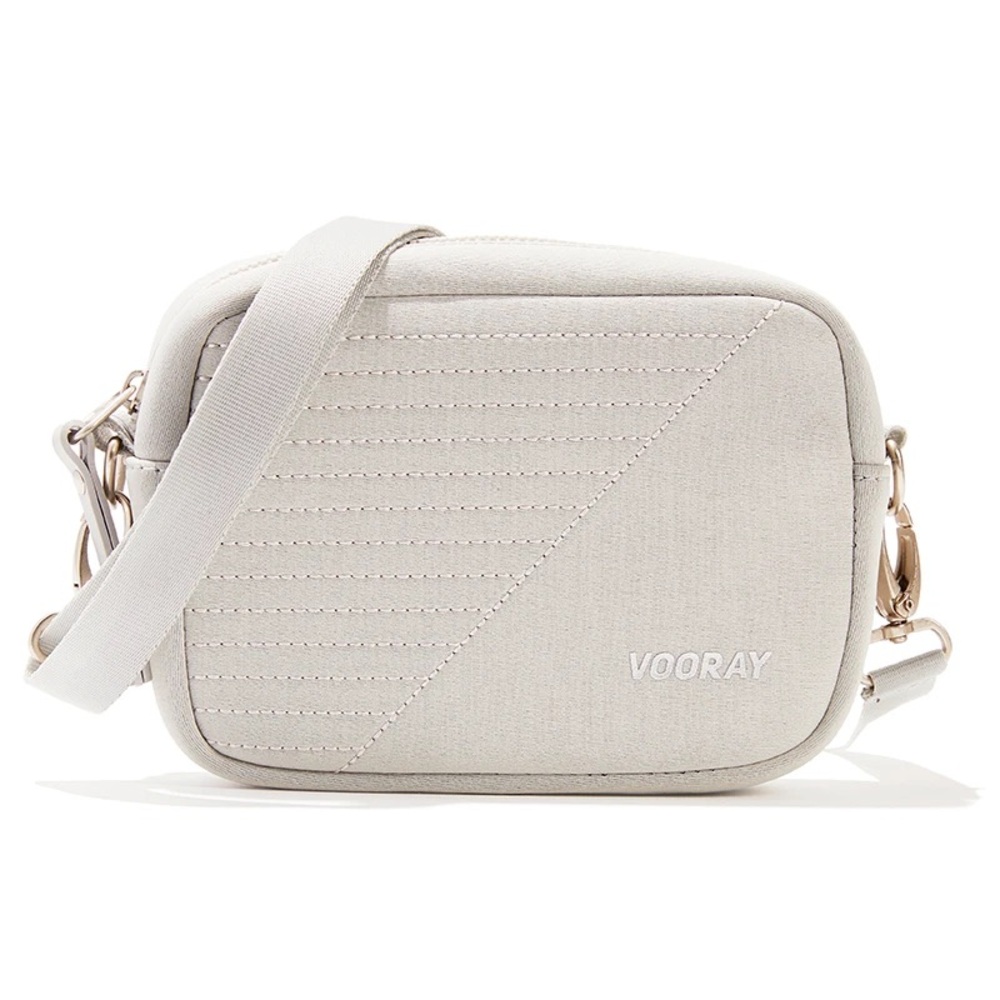 Gray Crossbody Bag